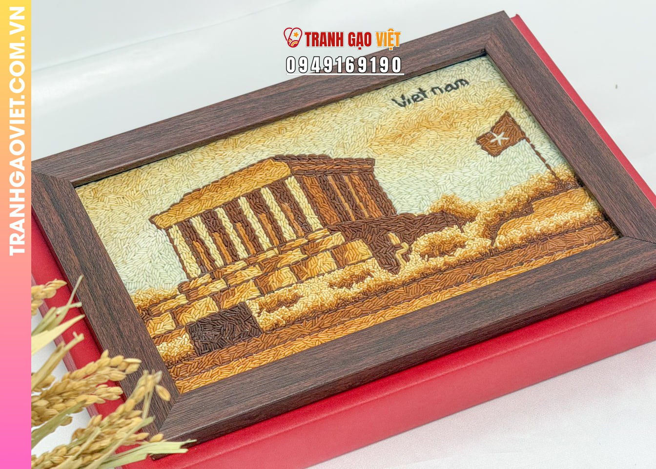 Lý do chọn Tranh Gạo Lăng Bác tại đây