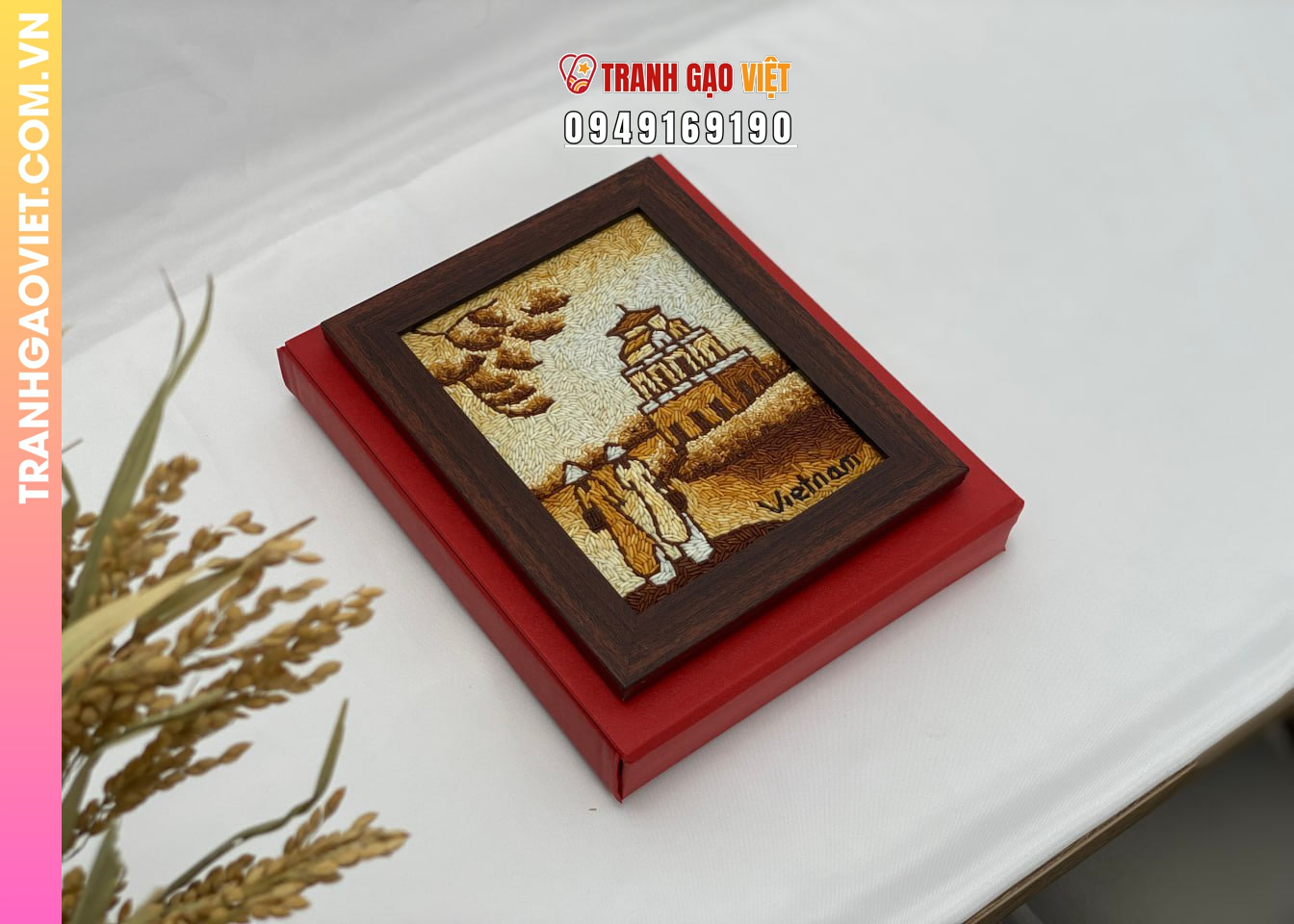 Lý do chọn Tranh Gạo Nghệ Thuật làm quà