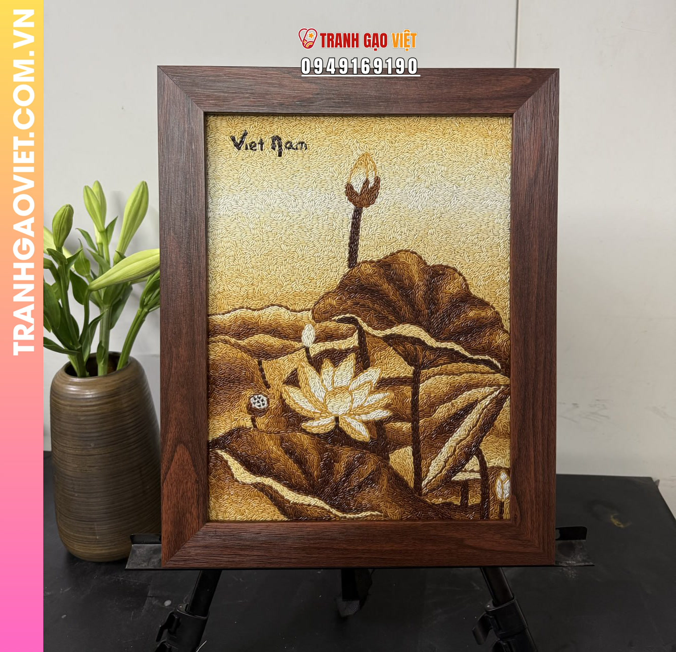 Lý do chọn Tranh Gạo Nghệ Thuật làm quà tặng cao cấp