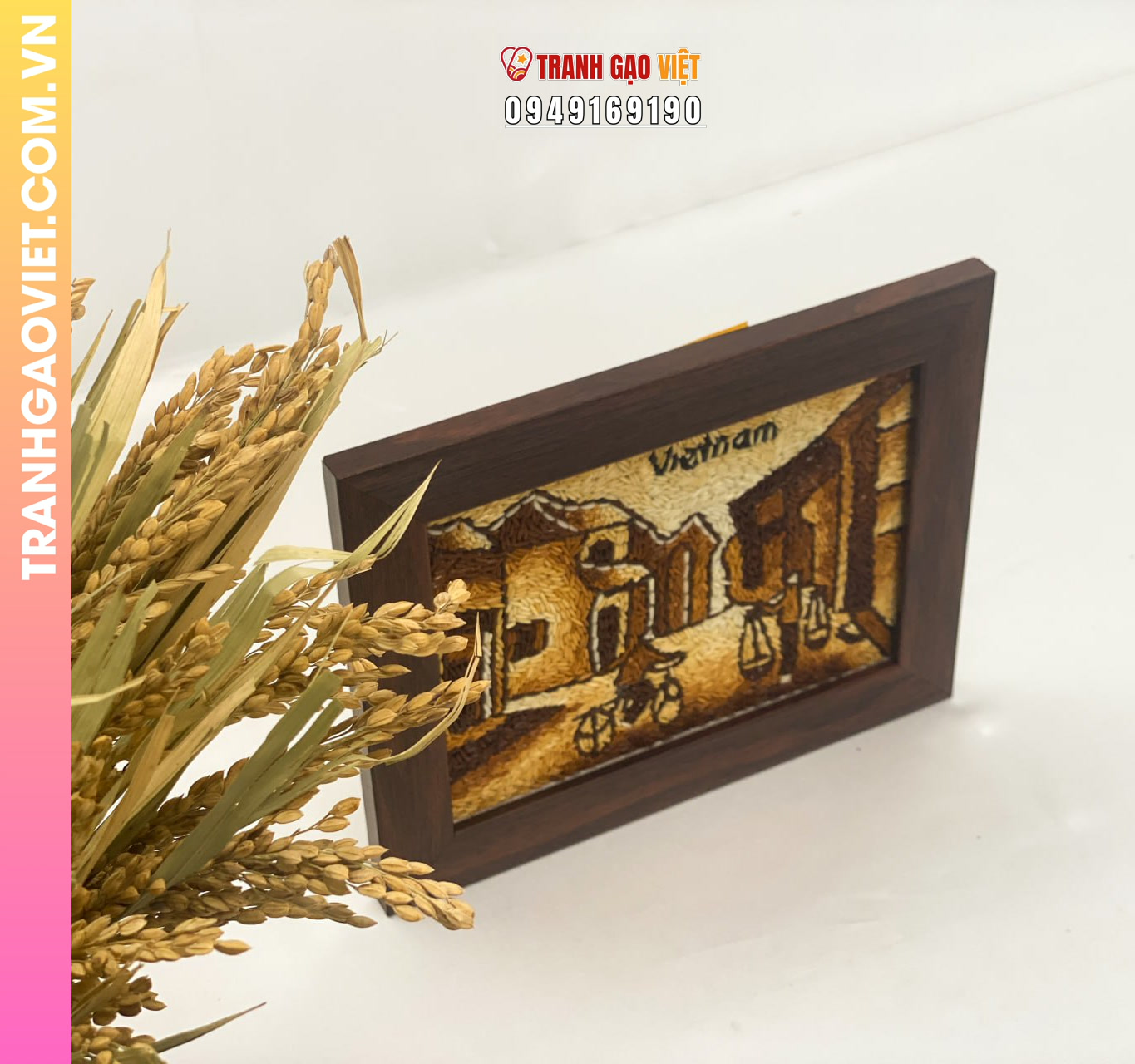 Lý do chọn Tranh Gạo Phố Cổ làm quà tặng