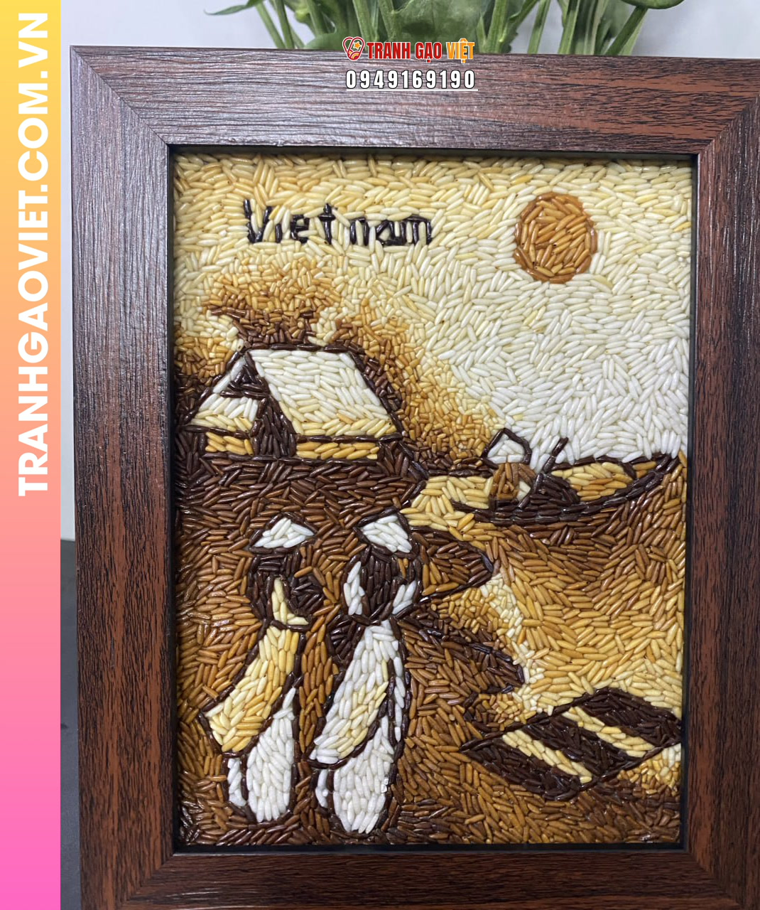 Lý do chọn Tranh Gạo Phong Cảnh Việt Nam làm quà tặng