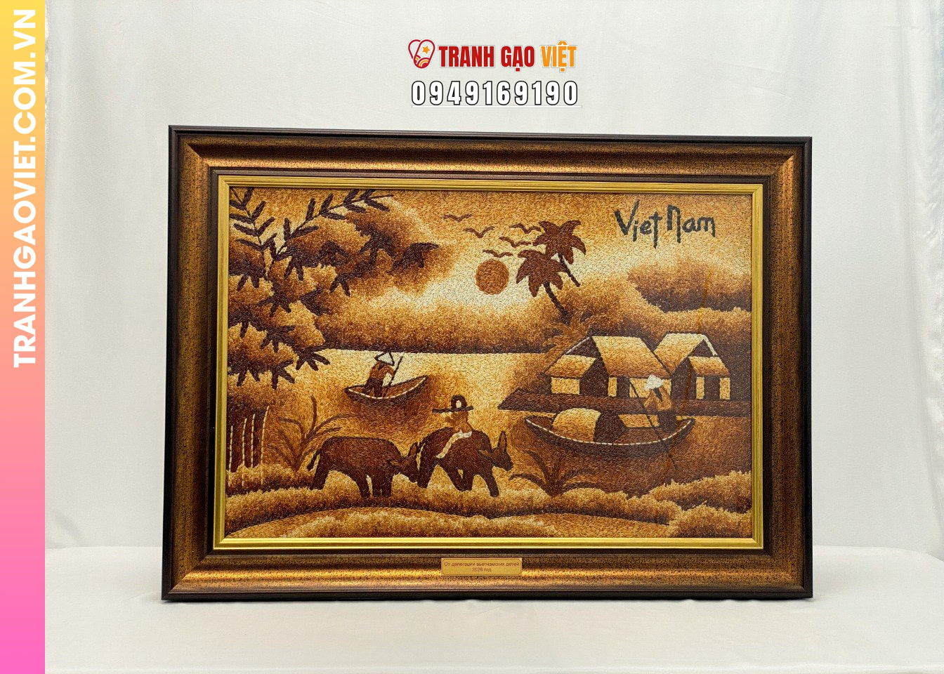 Lý do chọn Tranh Gạo Theo Yêu Cầu làm quà tặng