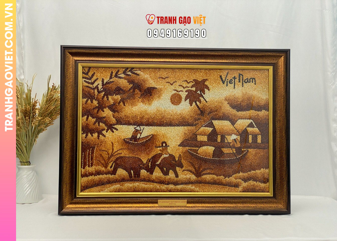 Lý do chọn Tranh Gạo Thủ Công