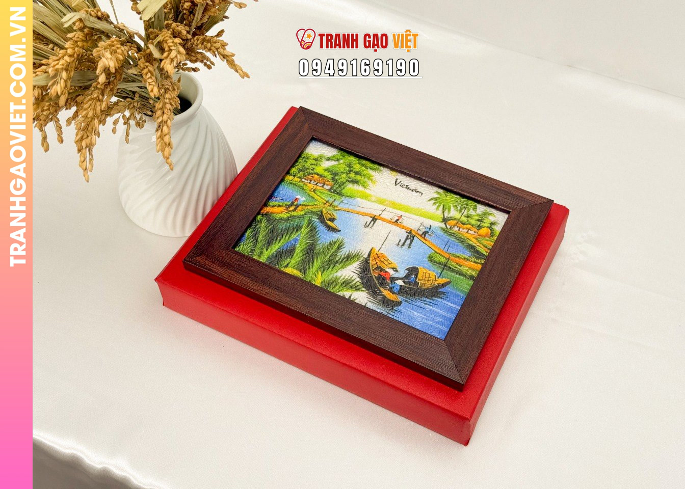 Lý do chọn Tranh Gạo Thủ Công cho không gian sống
