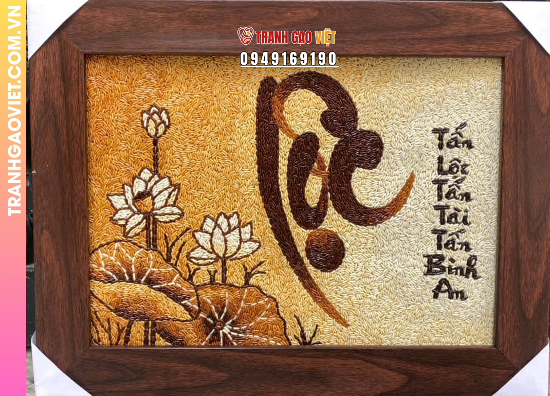 Lý do chọn Tranh Gạo Thư Pháp làm quà tặng