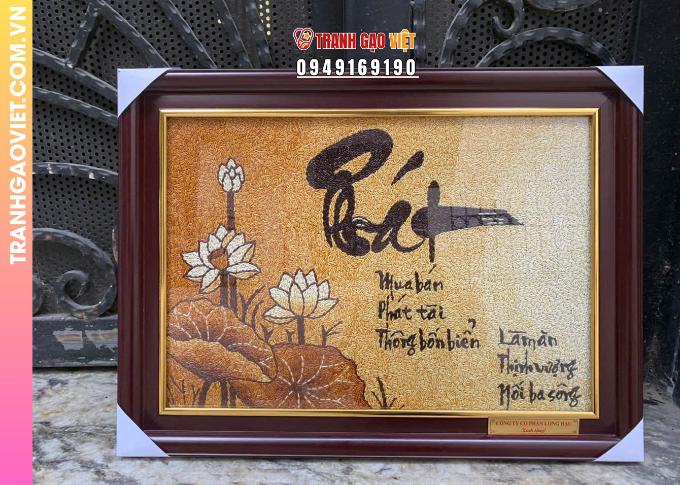 Lý do chọn Tranh Gạo Thư Pháp tại đây