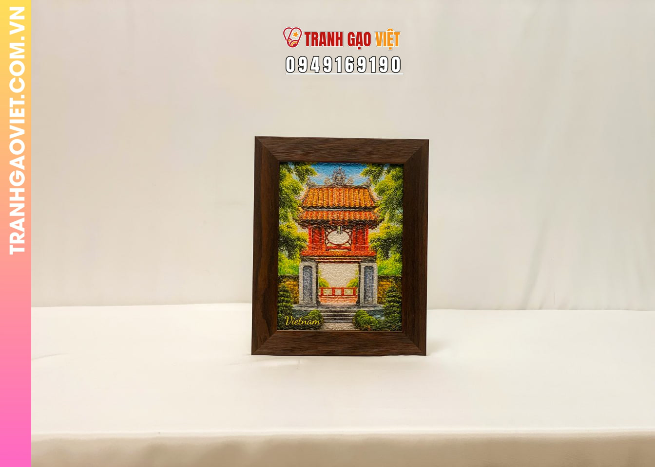 Lý do chọn Tranh Gạo Văn Miếu làm quà tặng