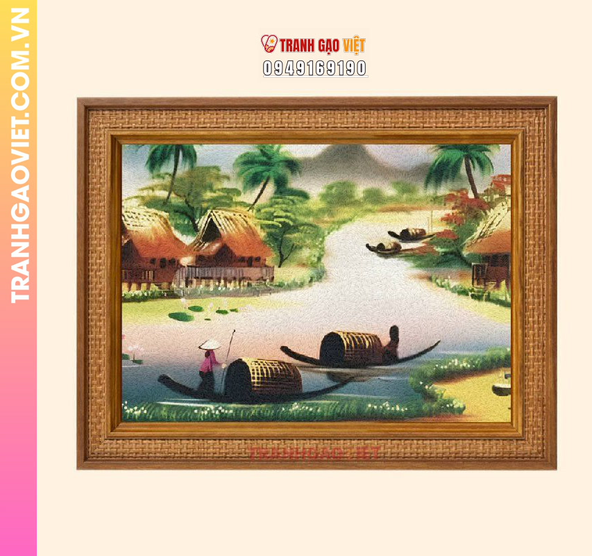 Lý do nên sở hữu Tranh Gạo Truyền Thống