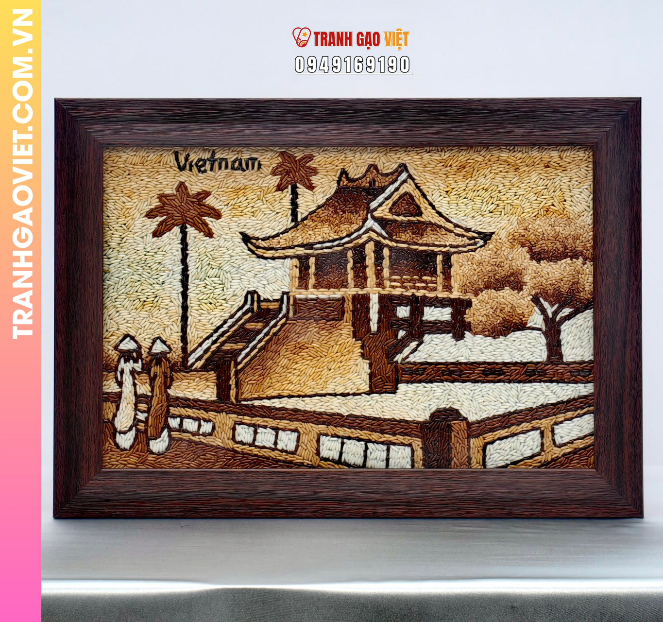 Mẫu Tranh Gạo Treo Tường Sang Trọng là gì
