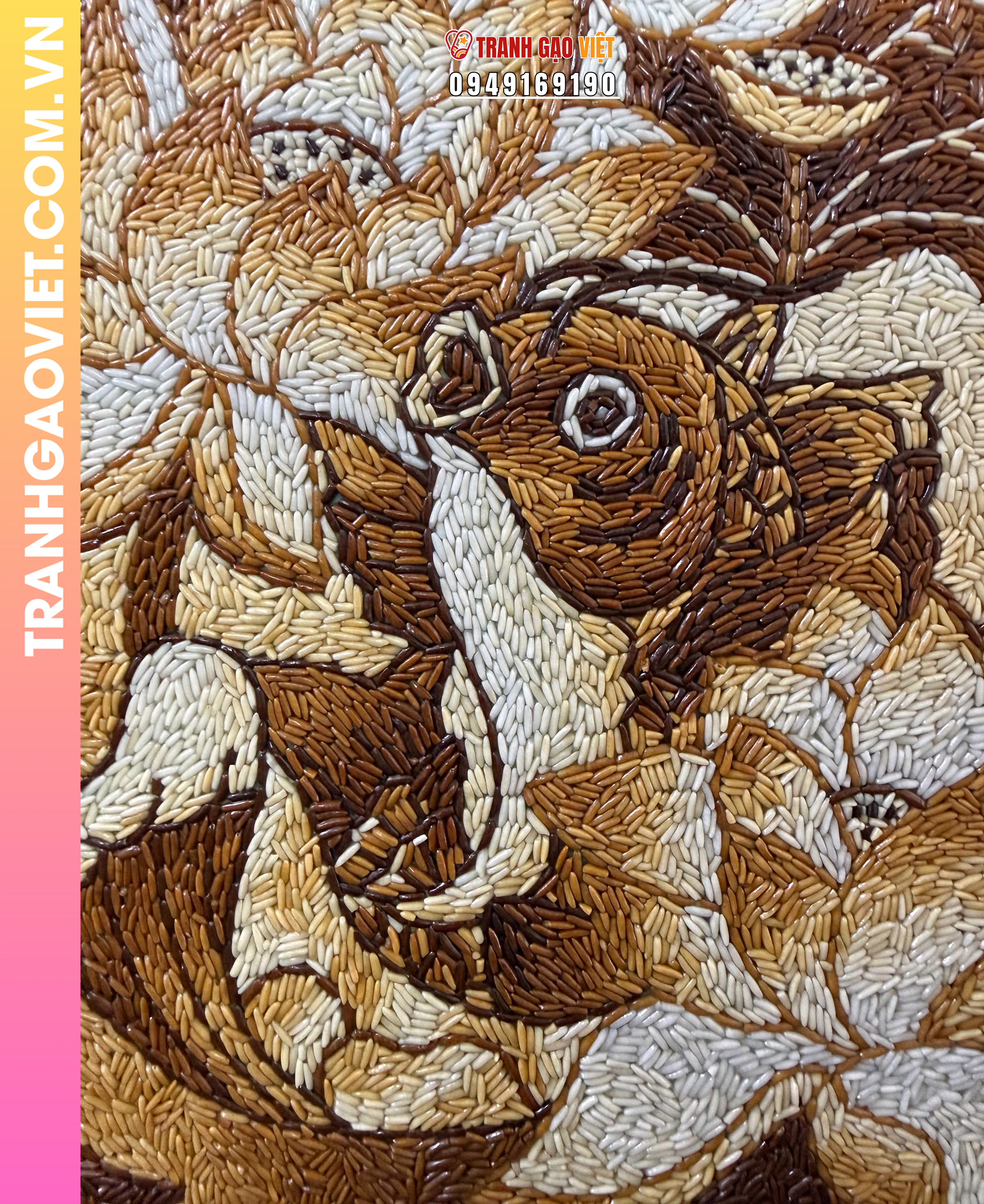 Nét độc đáo trong tranh gạo