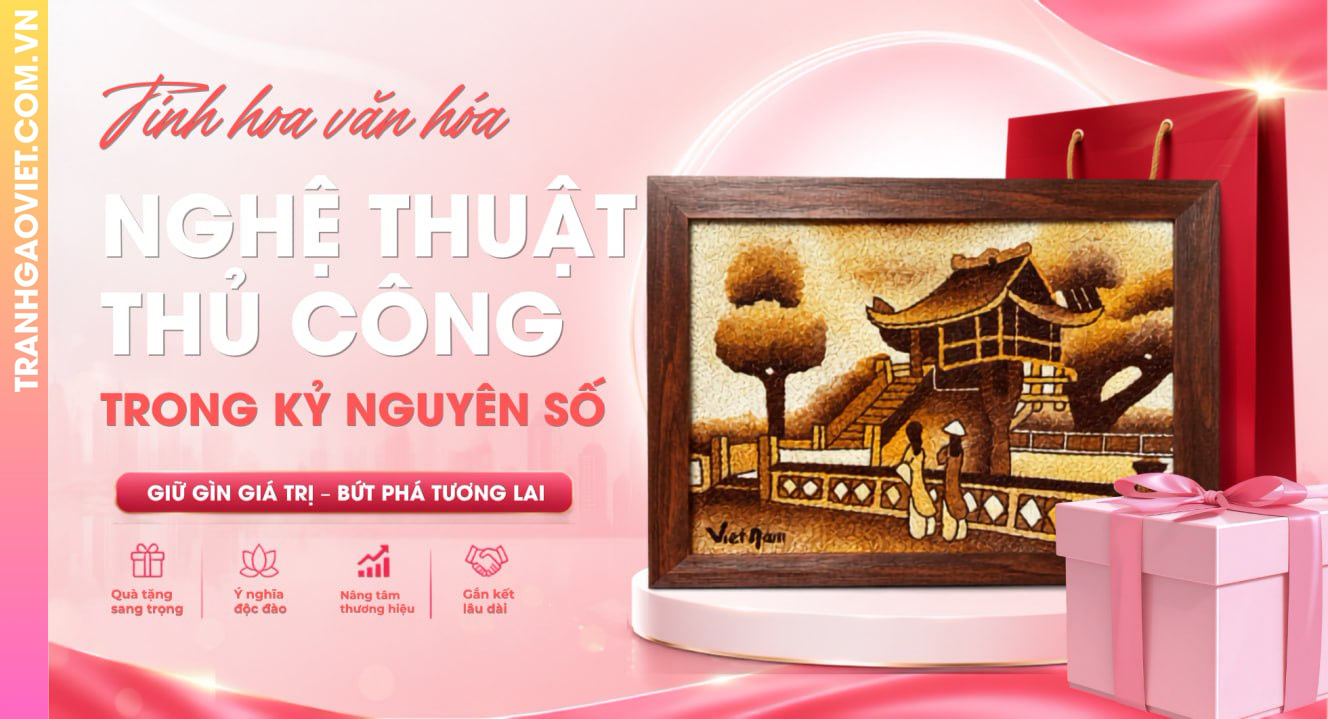 Nghệ thuật thủ công trong thời đại kỷ nguyên số