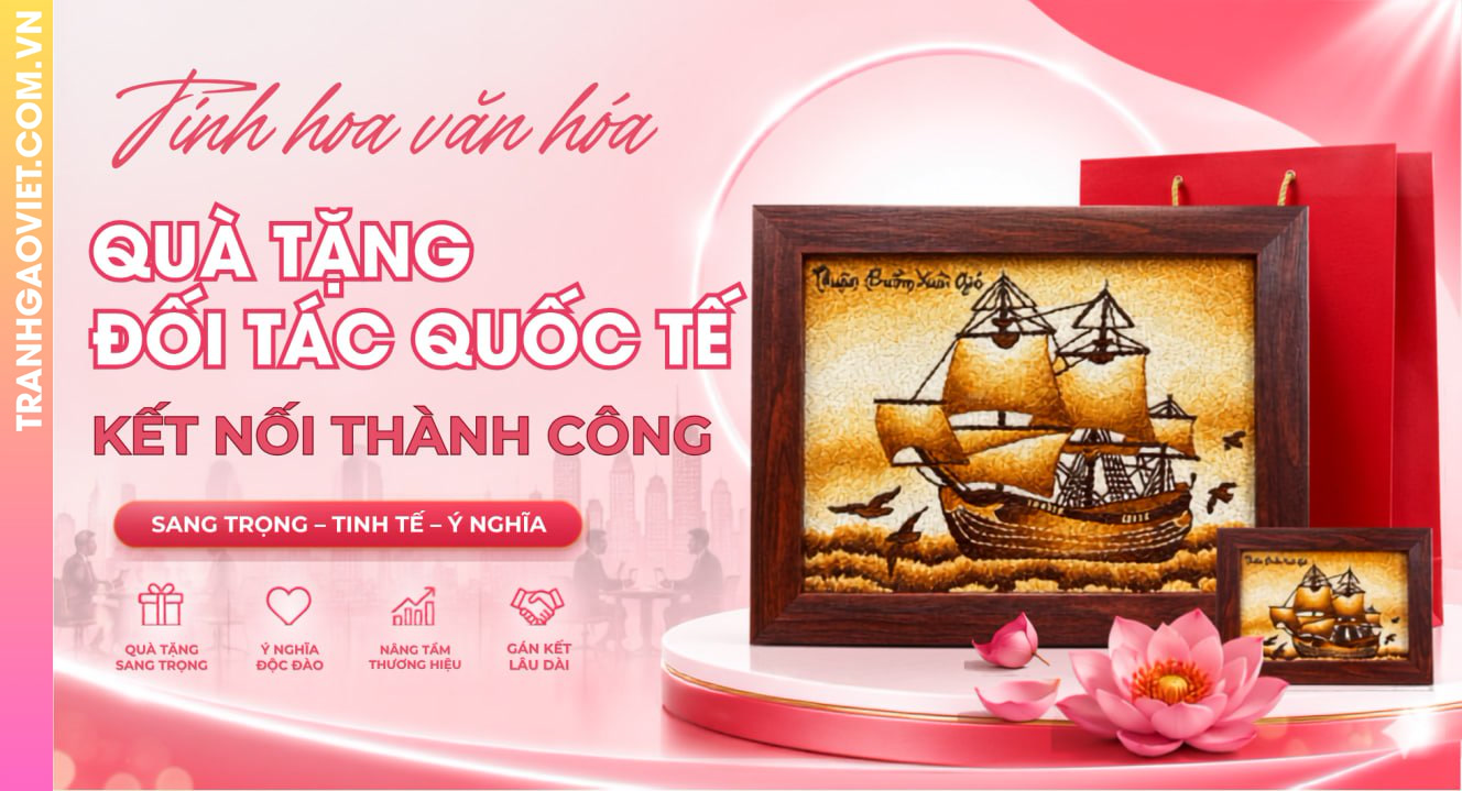 Quà Tặng Cho Đối Tác Quốc Tế Trong Dịp Gặp Gỡ Đầu Năm