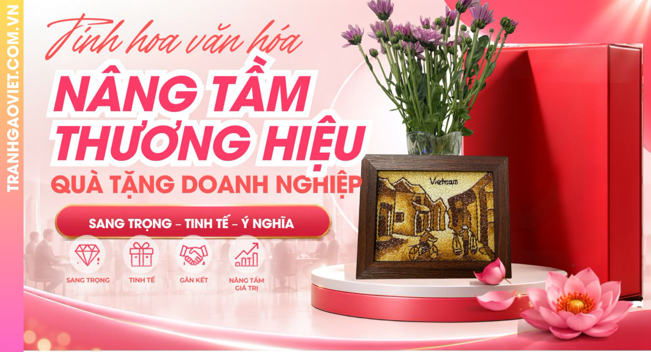 Quà Tặng Doanh Nghiệp Kết Hợp Giữa Nghệ Thuật Và Thương Hiệu