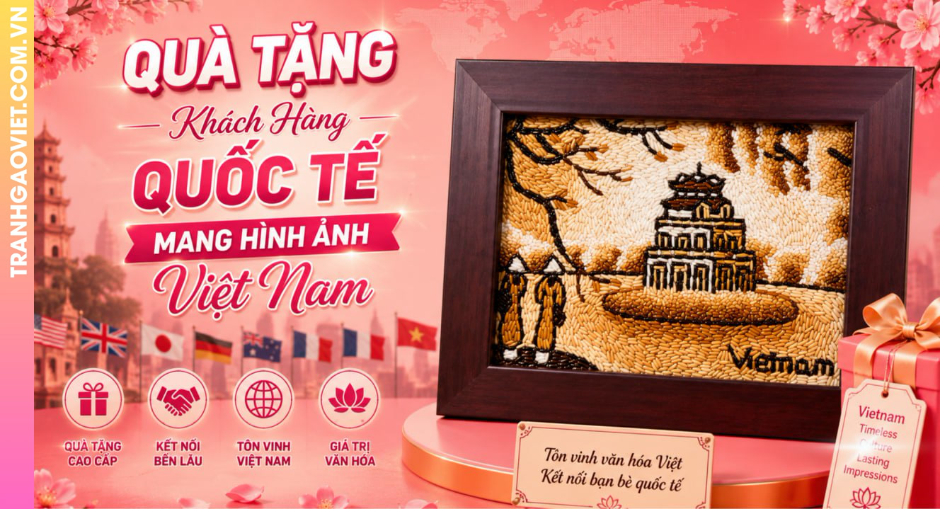 Quà Tặng Khách Hàng Quốc Tế Mang Hình Ảnh Việt Nam