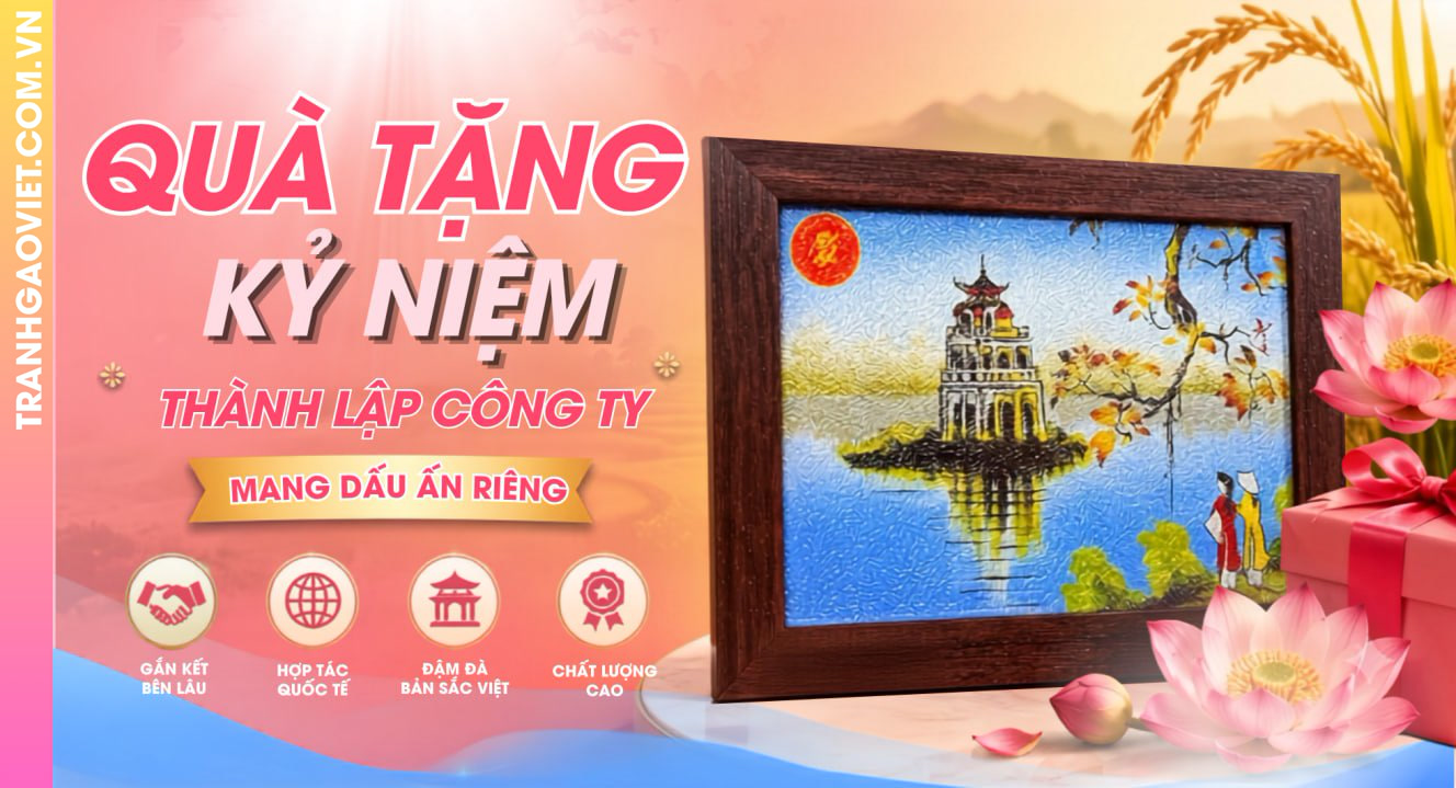 Quà Tặng Kỉ Niệm Thành Lập Công Ty