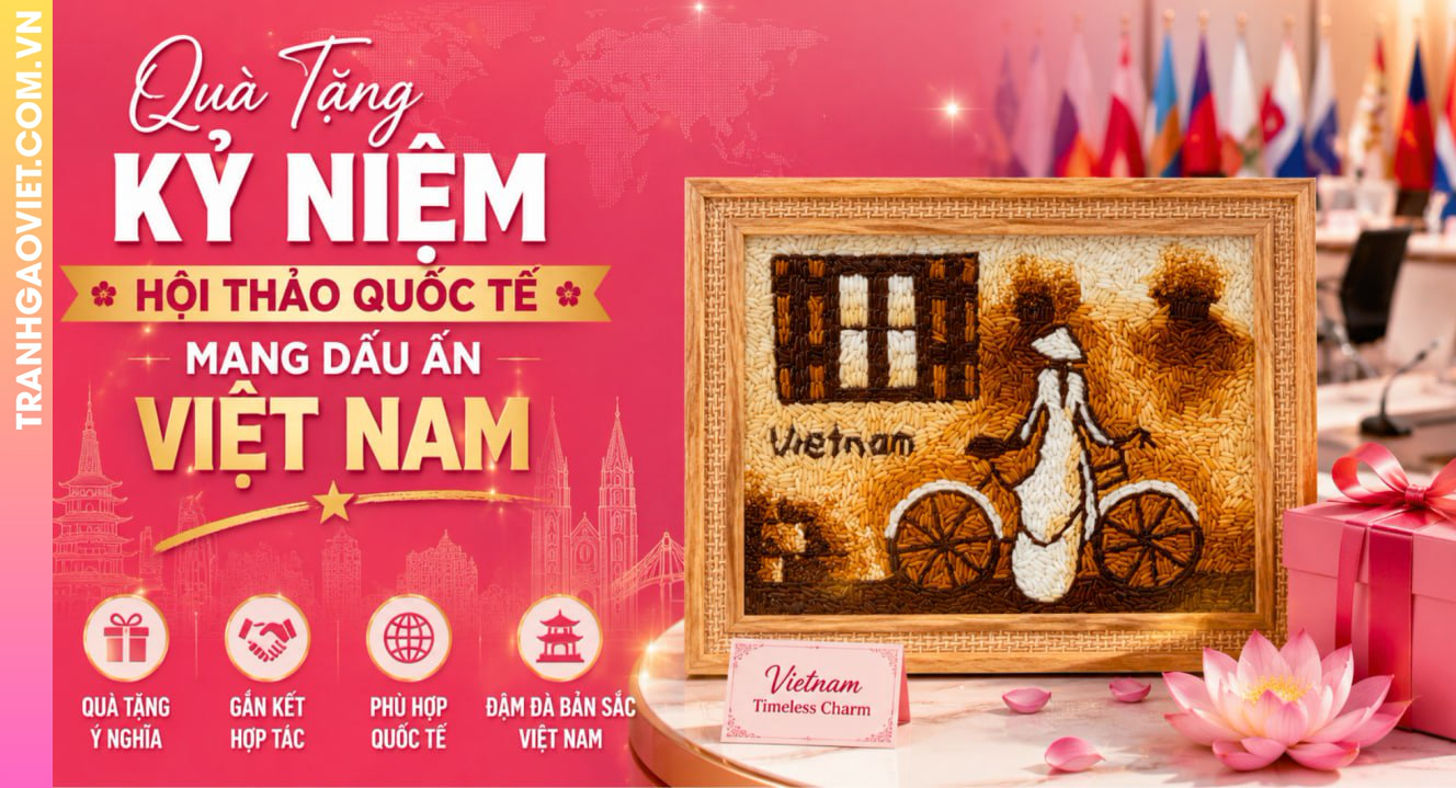 Quà Tặng Kỷ Niệm Hội Thảo Quốc Tế Mang Dấu Ấn Việt Nam