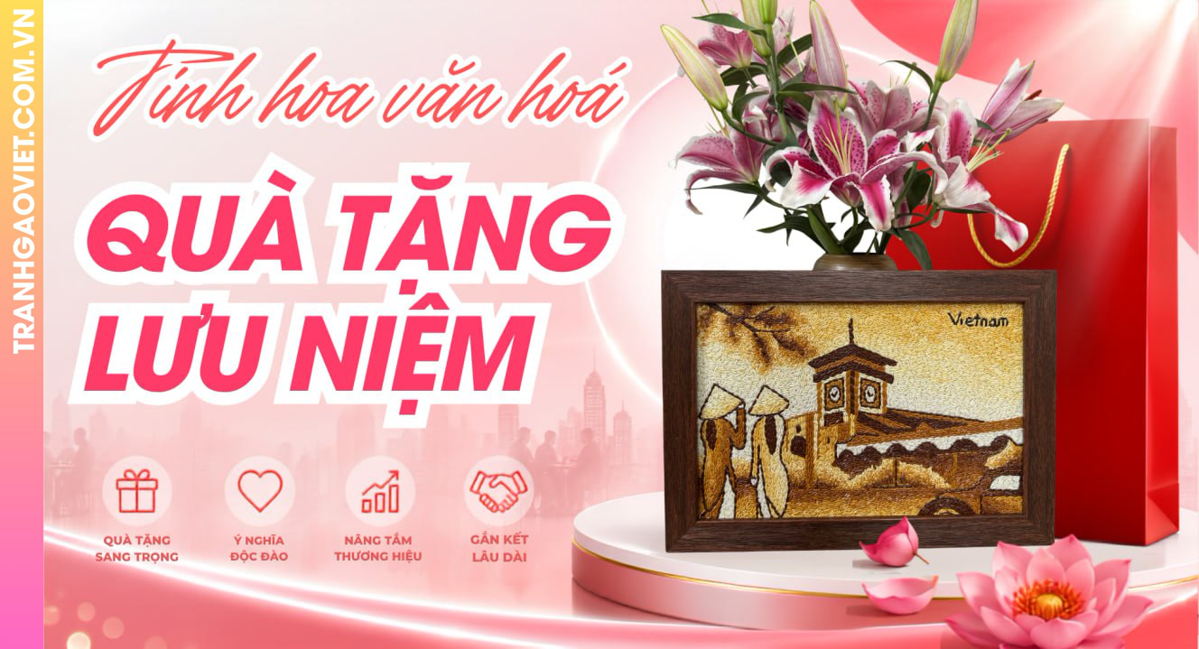 Quà Tặng Lưu Niệm Việt Nam Mang Hơi Thở Truyền Thống