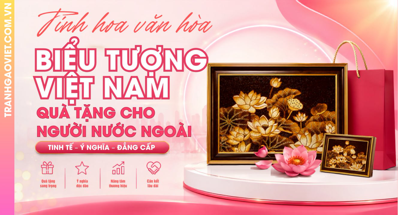 Quà Tặng Mang Biểu Tượng Văn Hóa Việt Cho Người Nước Ngoài