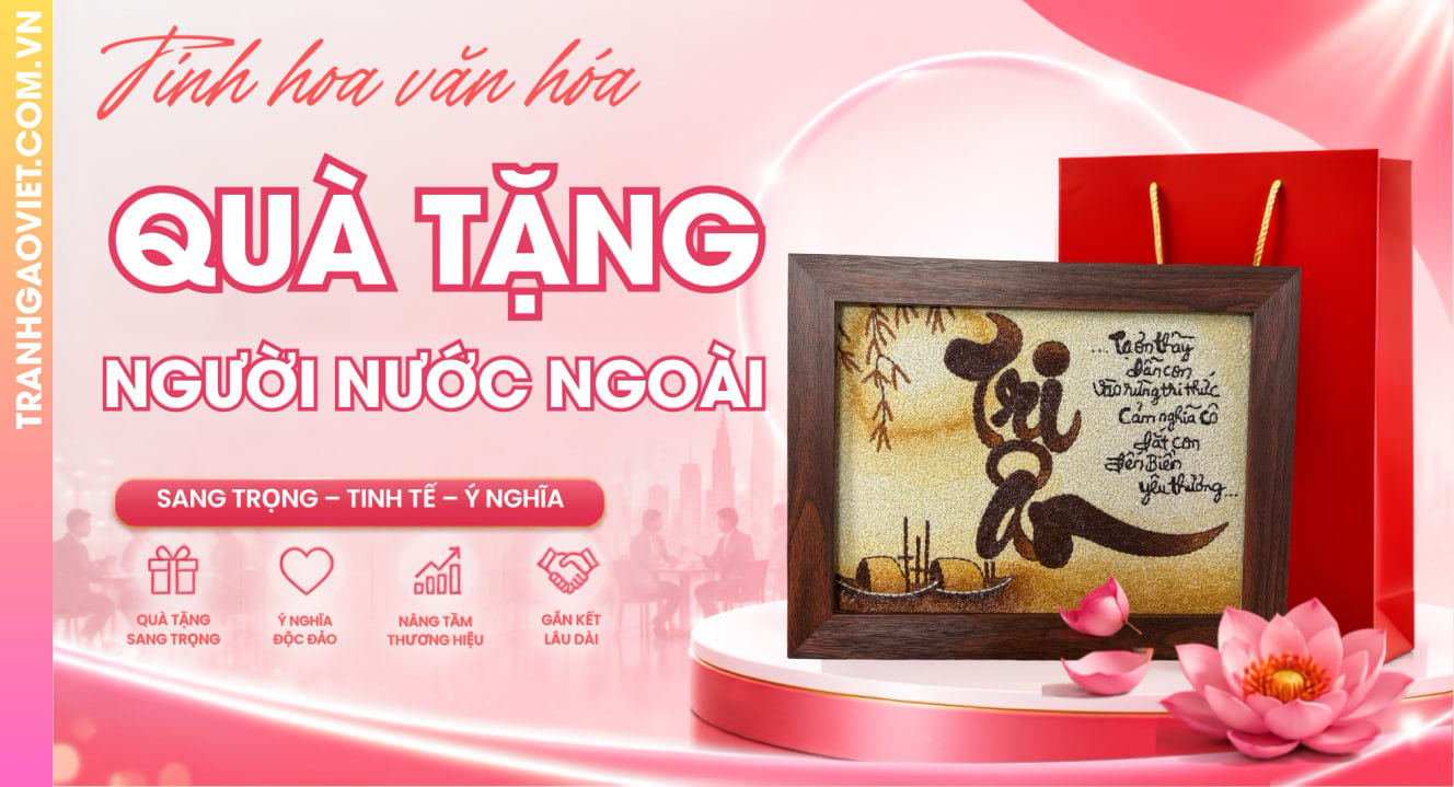 Quà Tặng Người Nước Ngoài Thể Hiện Sự Trân Trọng Và Biết Ơn