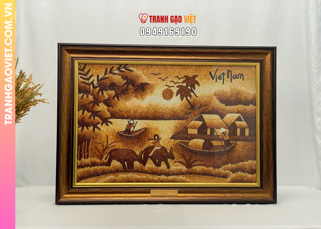 Quà Tặng Tranh Gạo Màu Cao Cấp Là gì