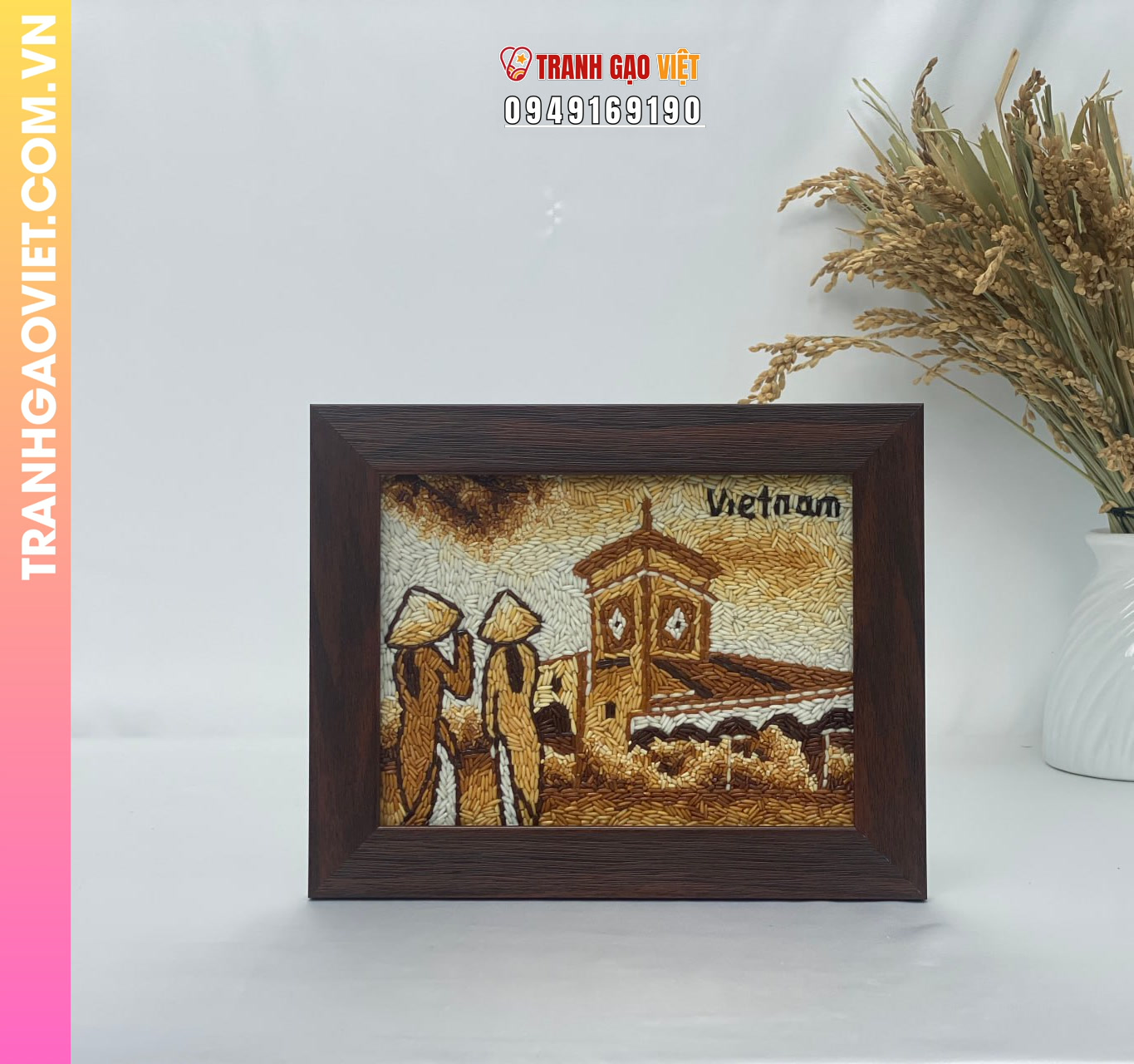 Tại sao nên chọn Quà Tặng Tranh Gạo cho người nước ngoài