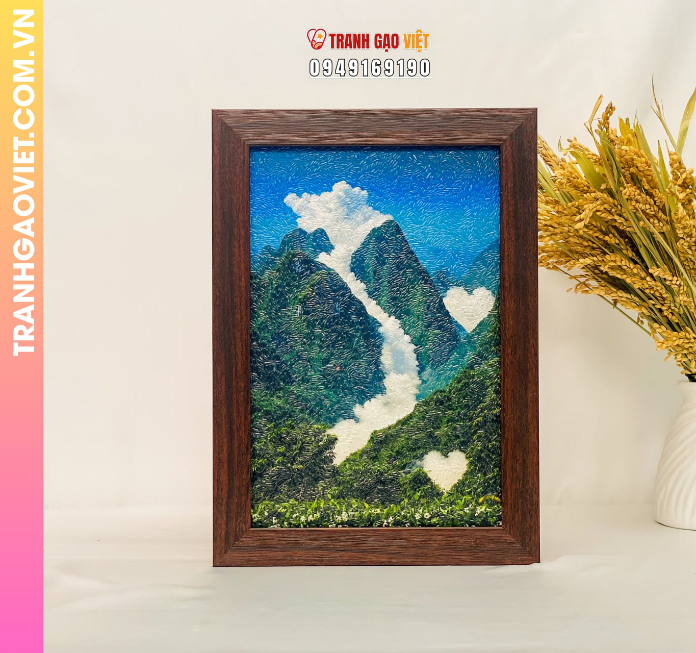 Tại sao nên chọn Tranh Gạo Bản Đồ Việt