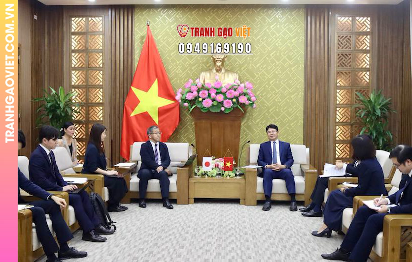 Tranh Đại Việt đồng hành cùng Bộ Tư Pháp trong buổi gặp mặt giữa Việt Nam và Nhật Bản