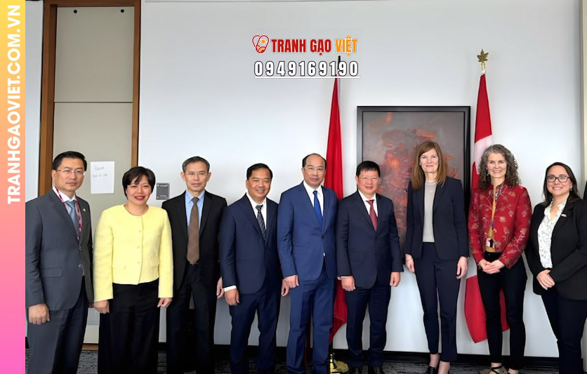 Tranh Đại Việt đồng hành cùng Bộ Tư Pháp trong chuyến công tác tăng cường hợp tác pháp luật giữa Việt Nam và Canada