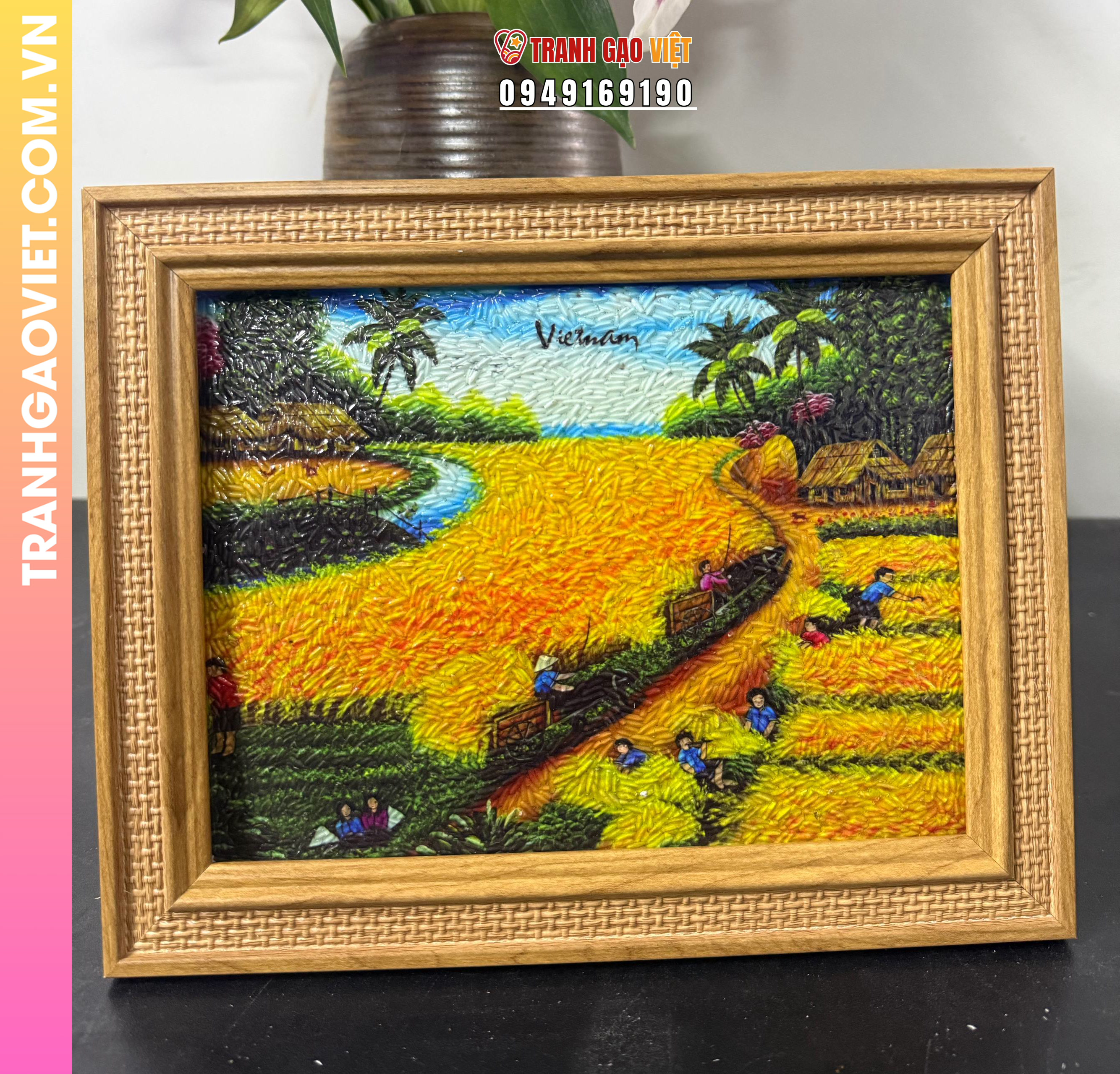 Tranh đồng qu&ecirc; tặng kh&aacute;ch Du Lịch Việt Nam