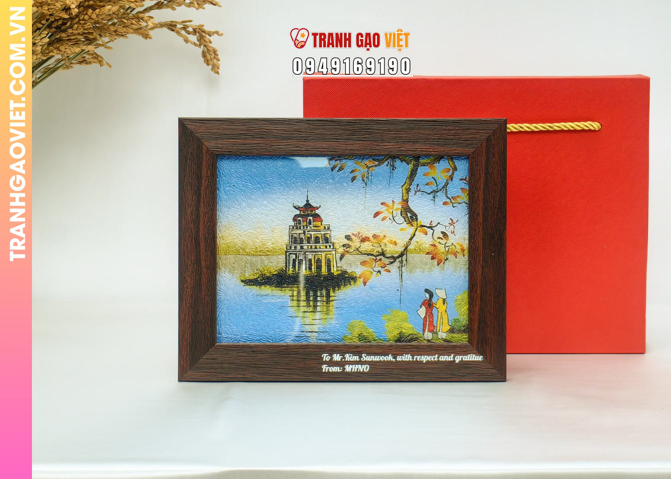 Tranh Gạo Bản Đồ Việt Làm Quà Tặng Đối Ngoại là gì