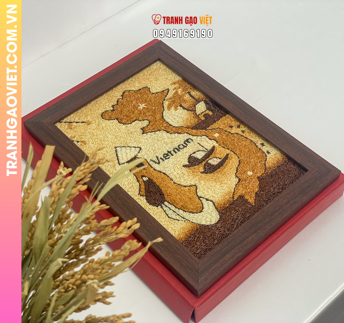 Tranh Gạo Bản Đồ Việt Nam là gì