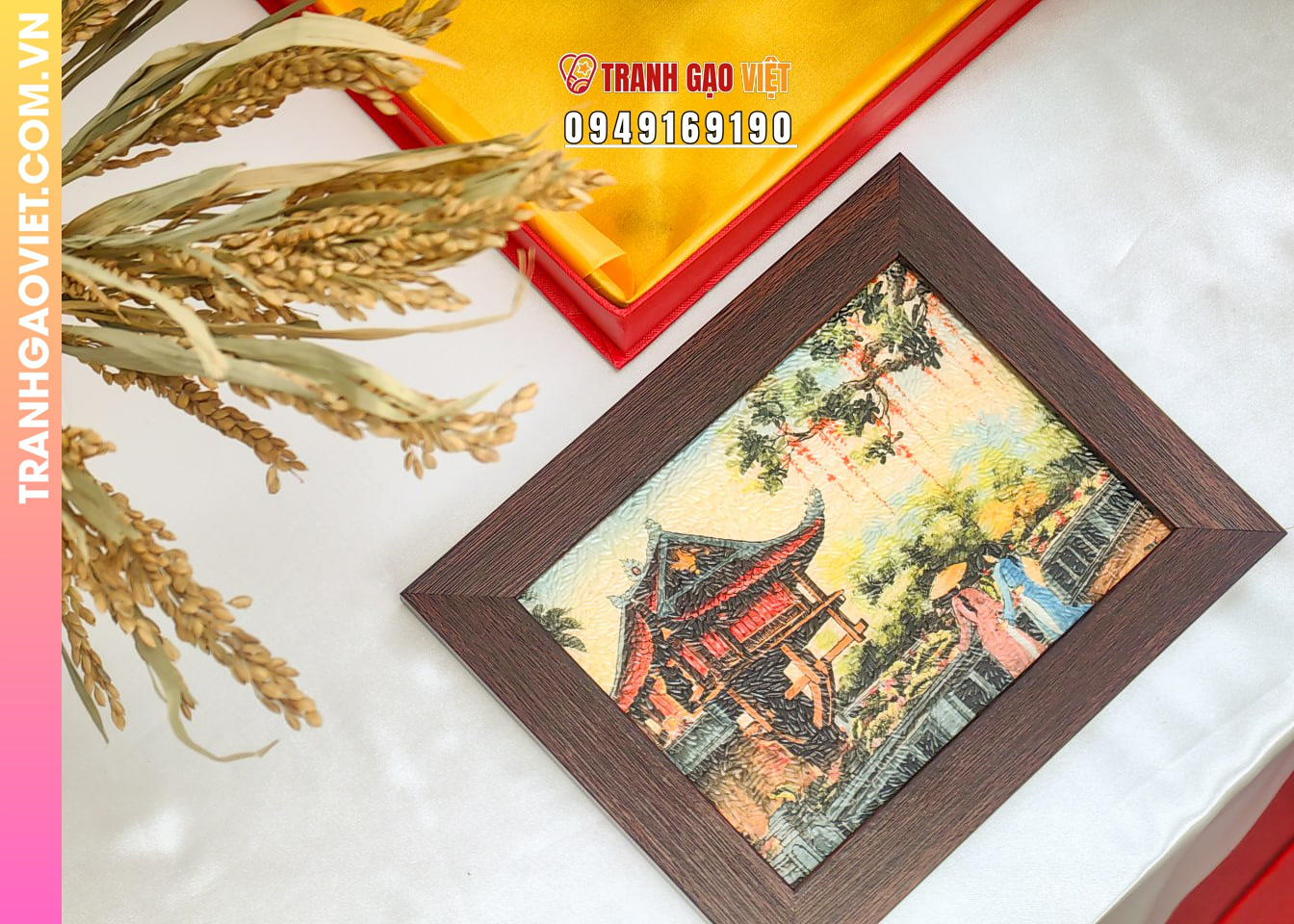 Tranh Gạo Bóng Hương Quê Đậm Nét Truyền Thống là gì