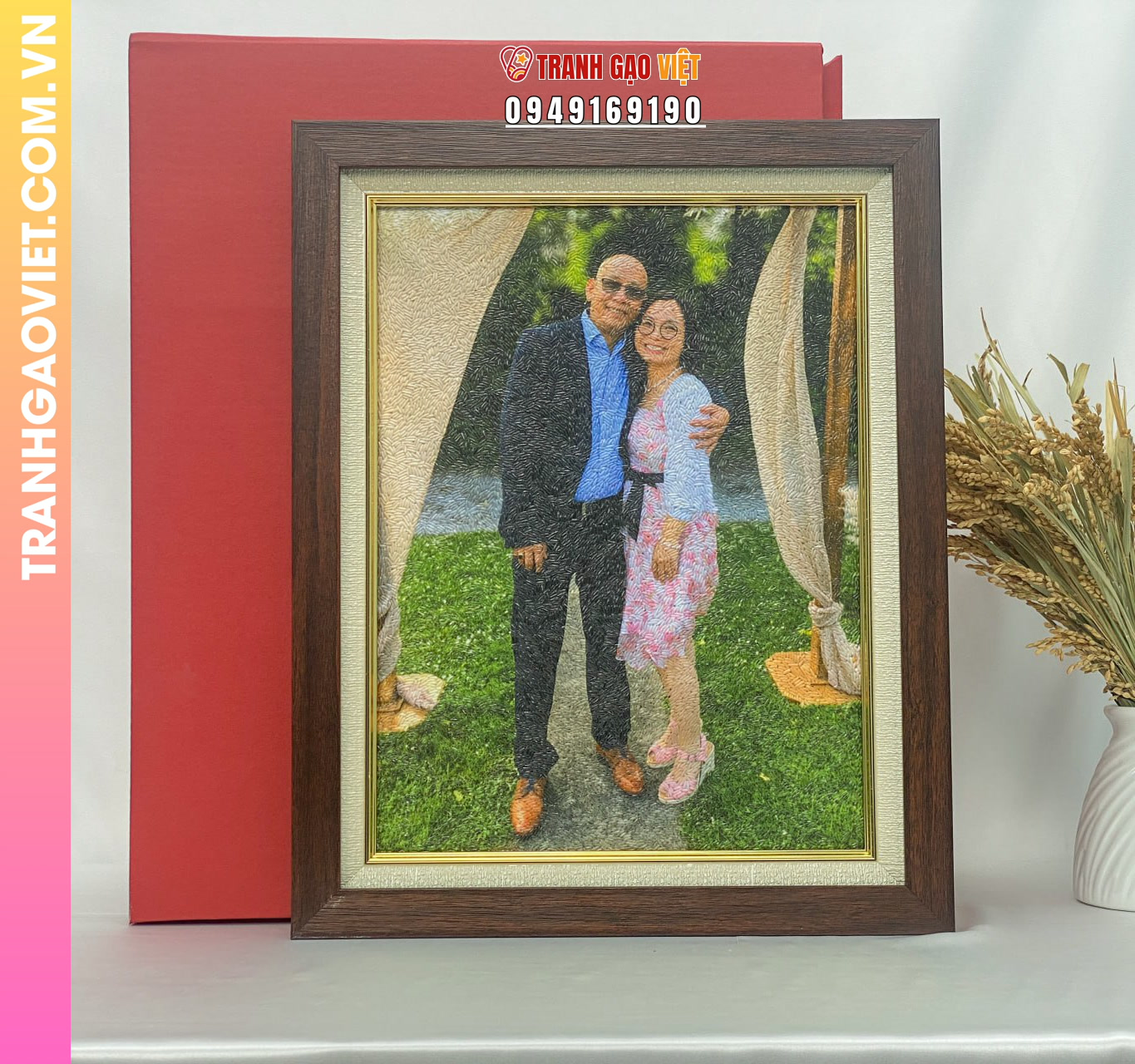 Tranh Gạo Chân Dung Độc Bản Là gì