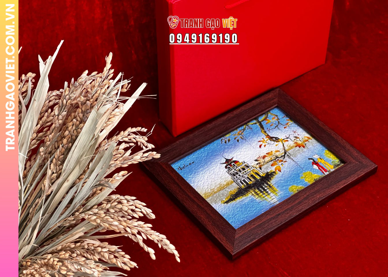 Tranh Gạo Hồ Gươm Hà Nội là gì