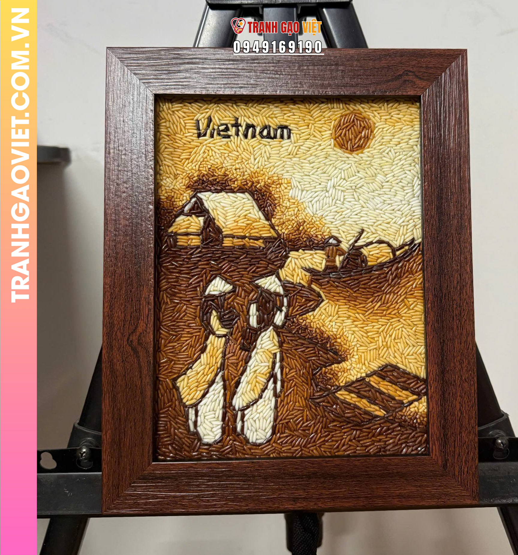 Tranh Gạo là món quà ý nghĩa