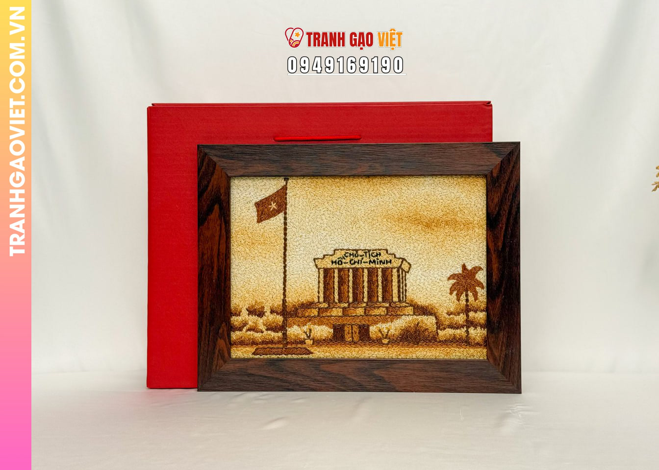 Tranh Gạo Lăng Bác là gì