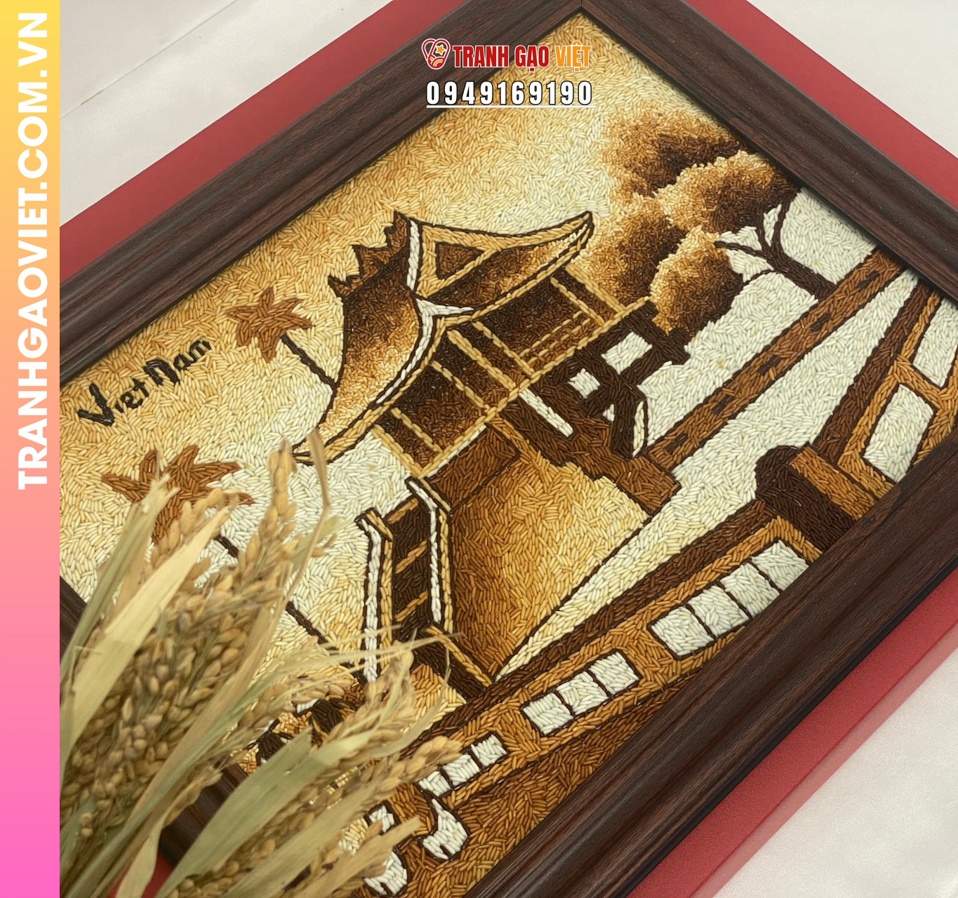 Tranh Gạo Mang Đậm Văn Hóa Việt là gì