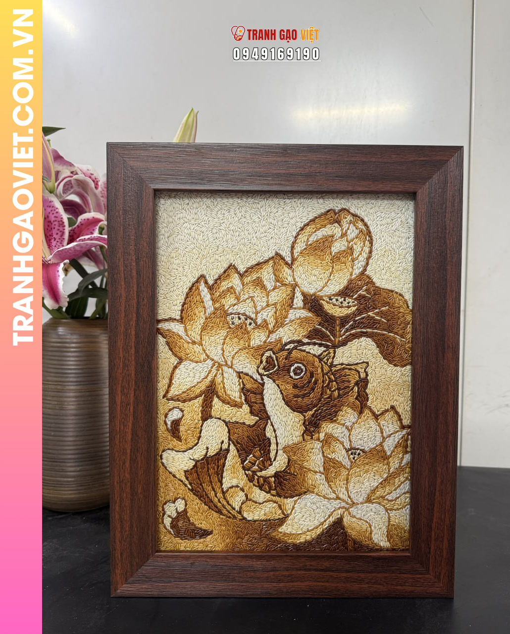 Tranh Gạo Nghệ Thuật là gì