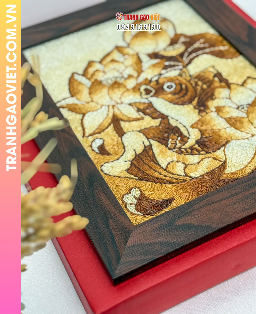 Tranh Gạo Nghệ Thuật là gì