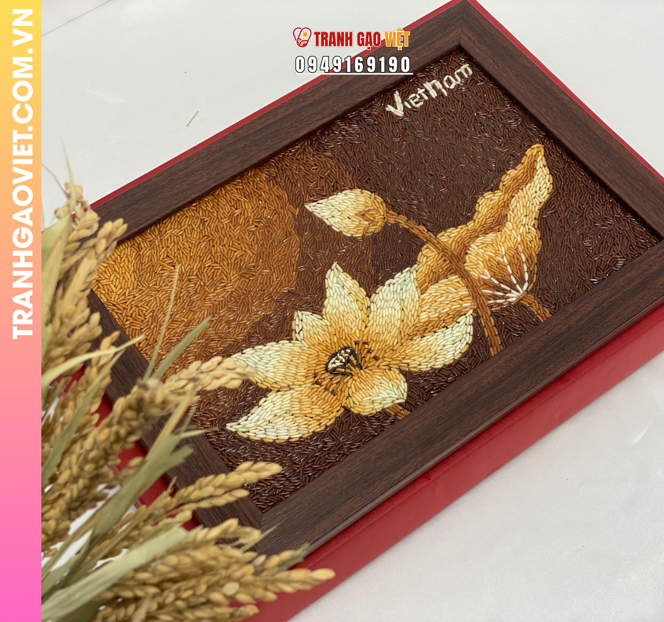 Tranh Gạo Nghệ Thuật Trang Trí Là gì