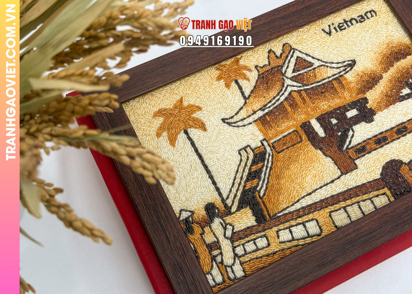 Tranh Gạo Phong Cảnh là gì