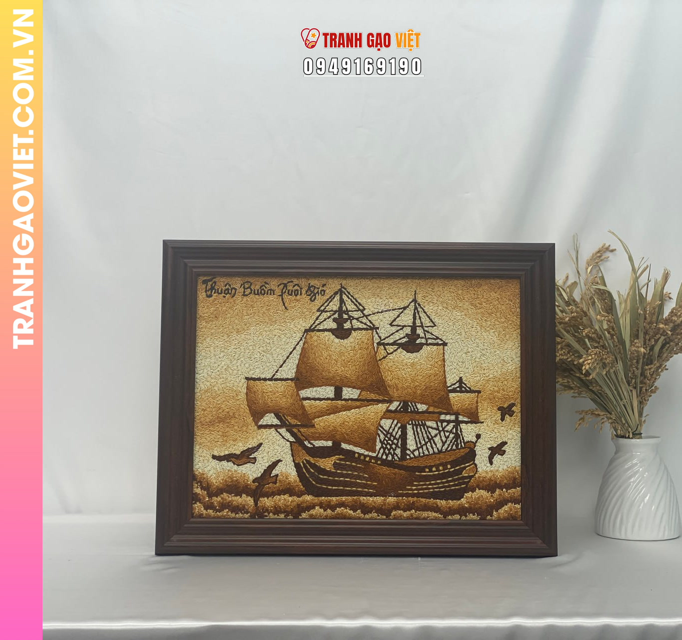 Tranh Gạo Rang Nghệ Thuật Tặng Người Thân là gì