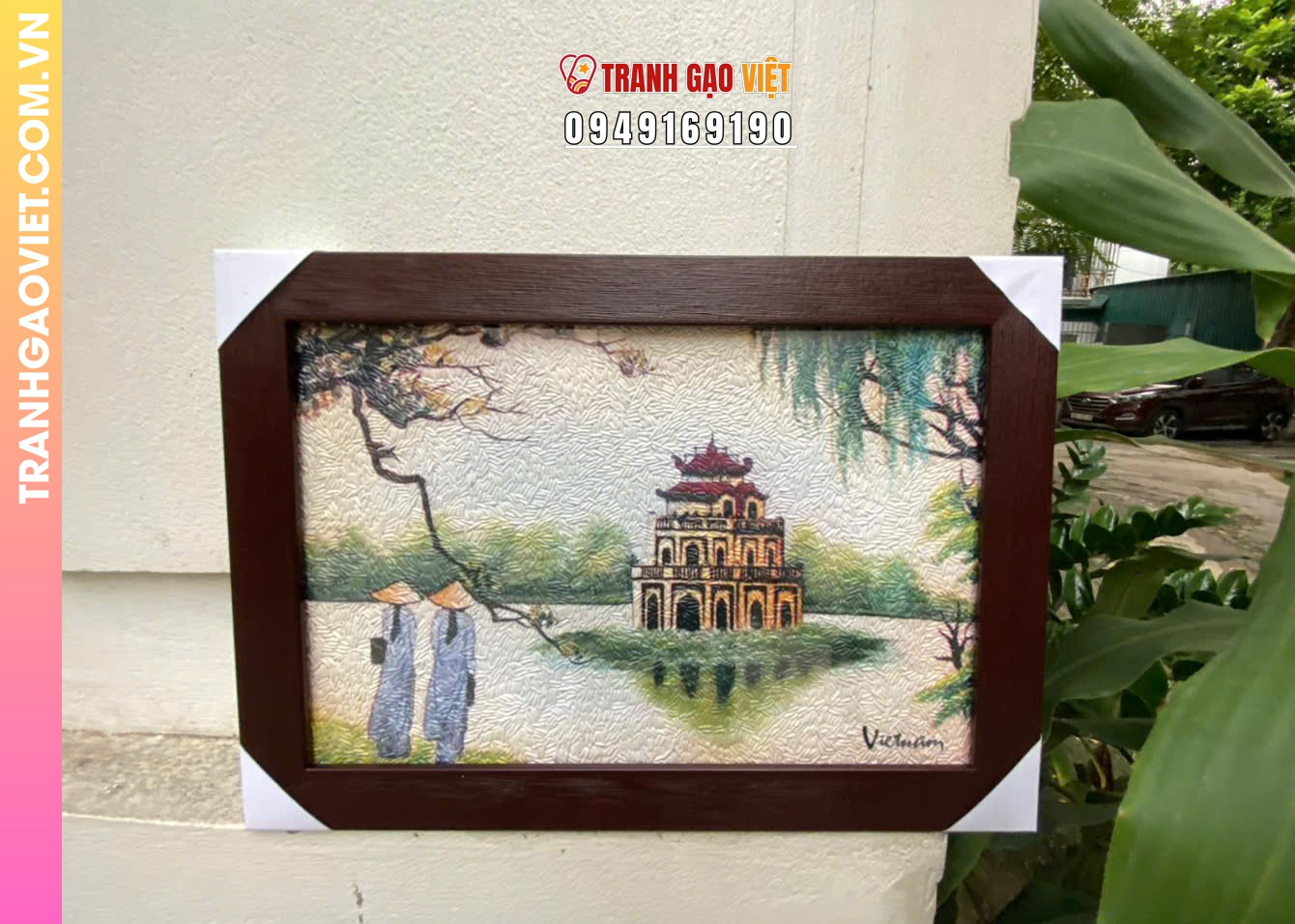 Tranh Gạo Trang Trí Độc Đáo là gì