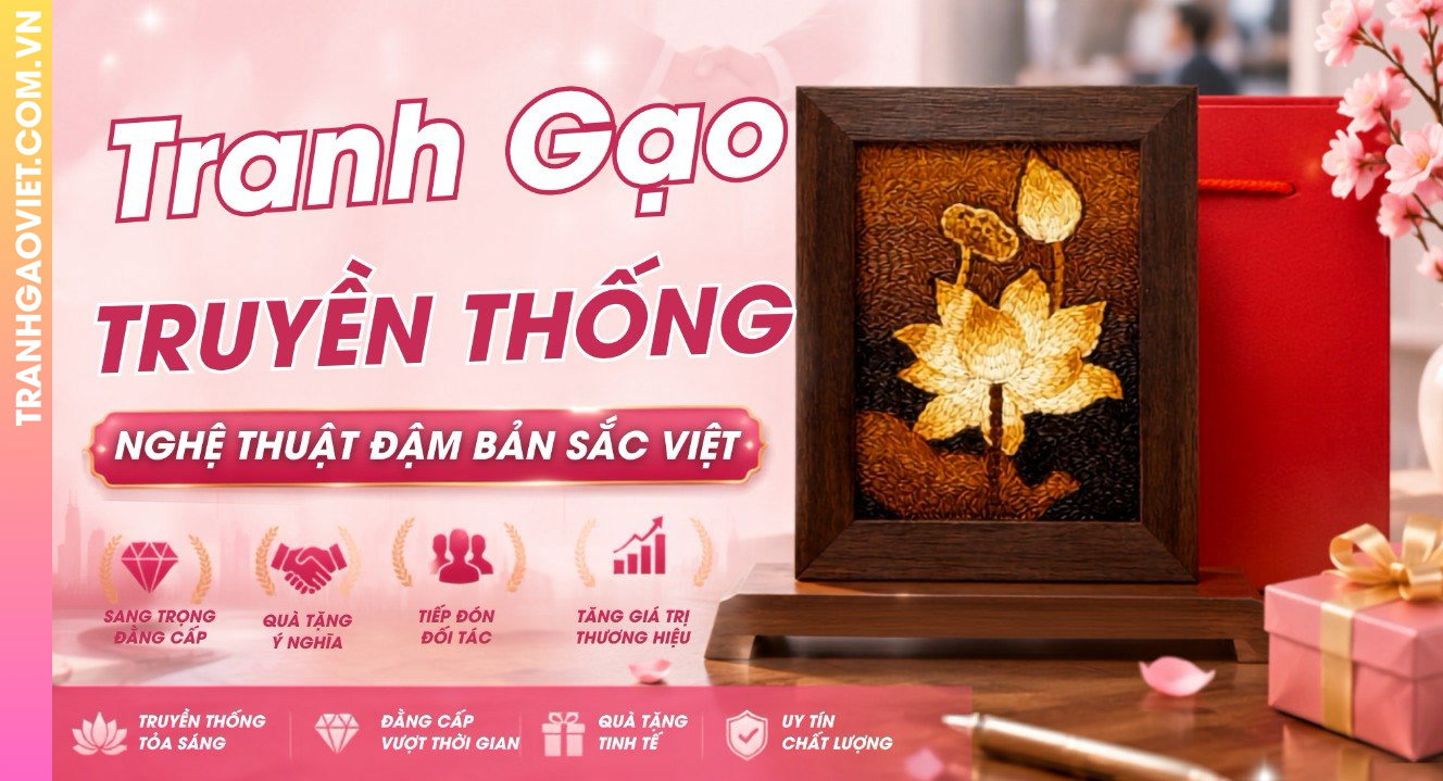 Tranh Gạo Truyền Thống Nghệ Thuật Đậm Bản Sắc Việt
