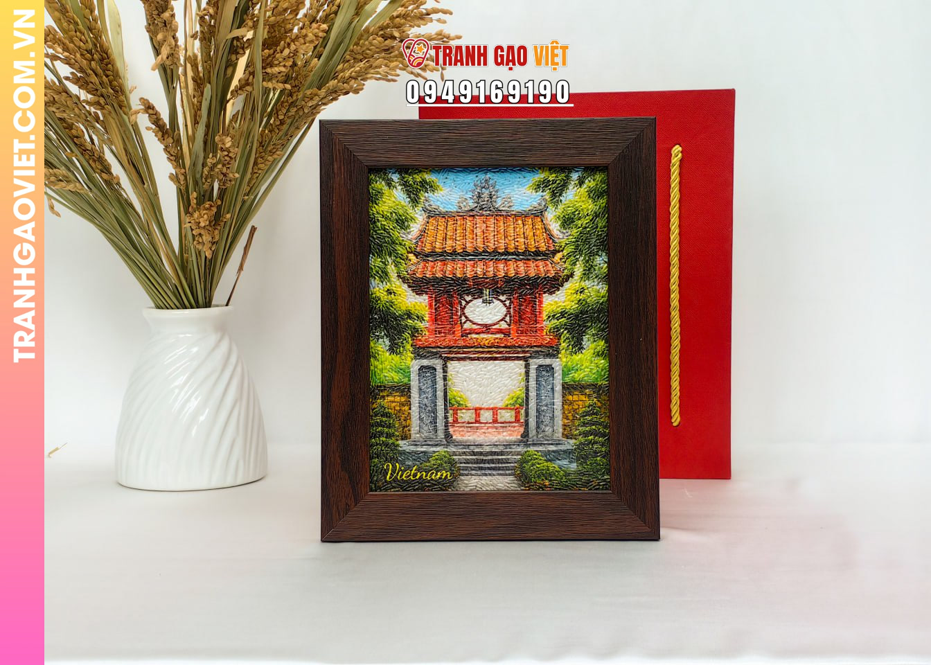 Tranh Gạo Văn Miếu là gì