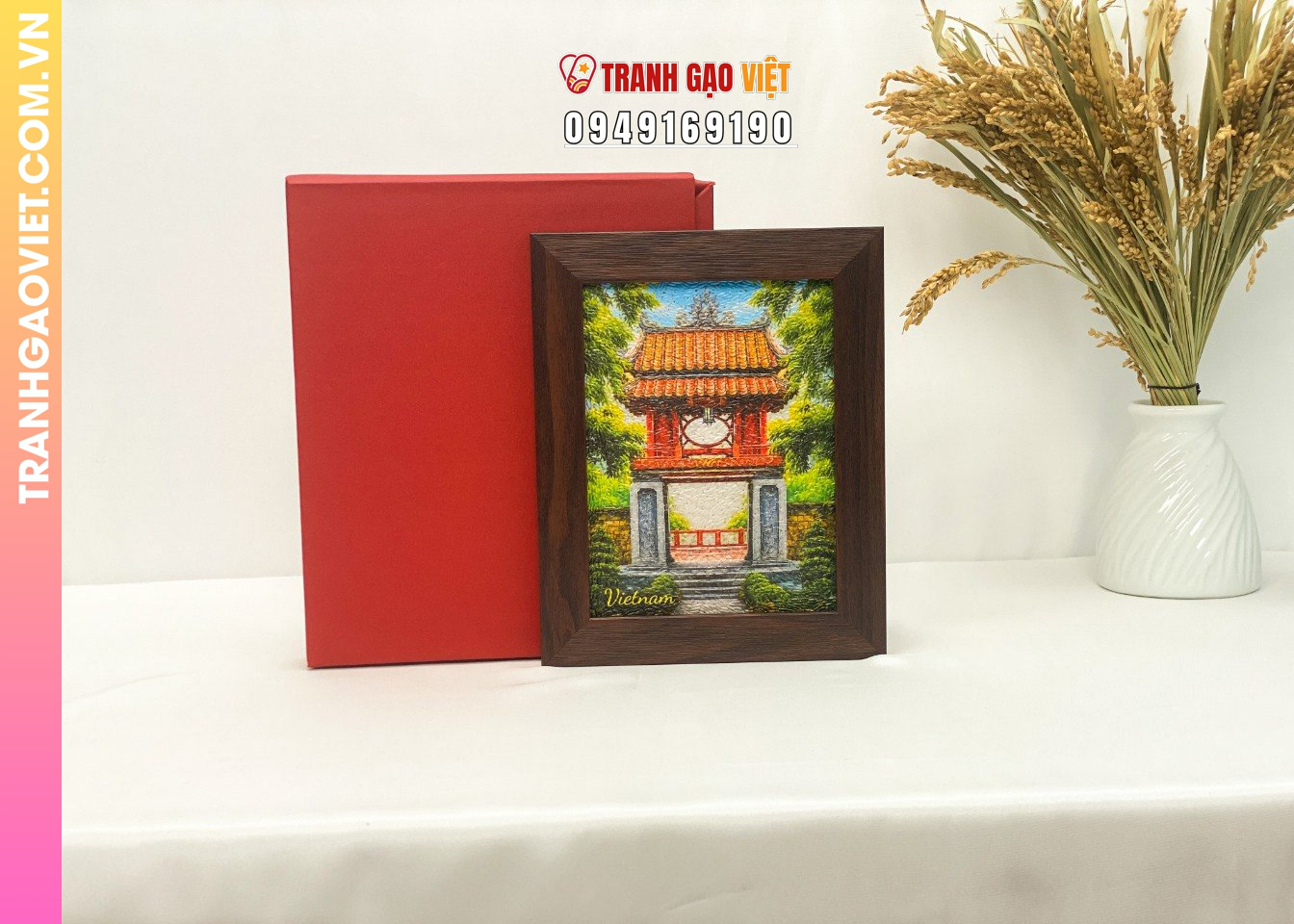 Tranh Gạo Văn Miếu Quốc Tử là gì