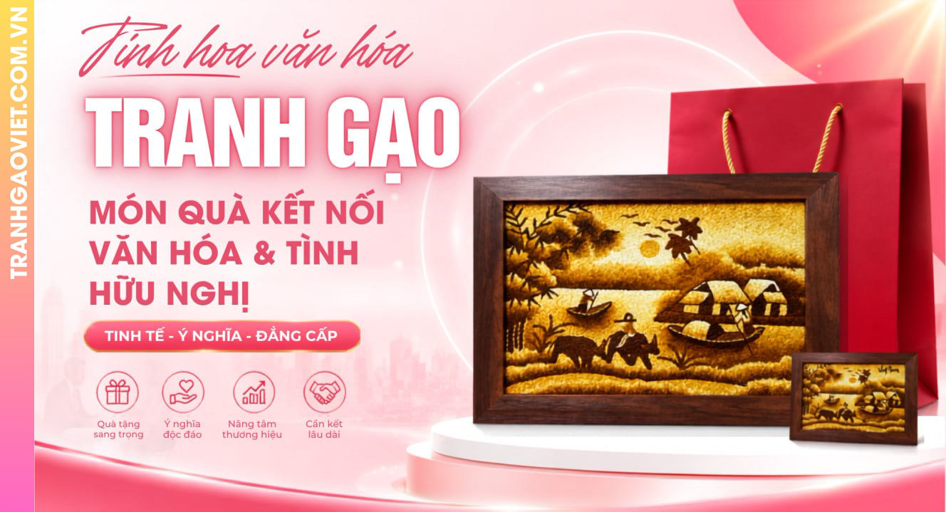 Tranh Gạo Việt Nam – Món Quà Kết Nối Văn Hóa Và Tình Hữu Nghị