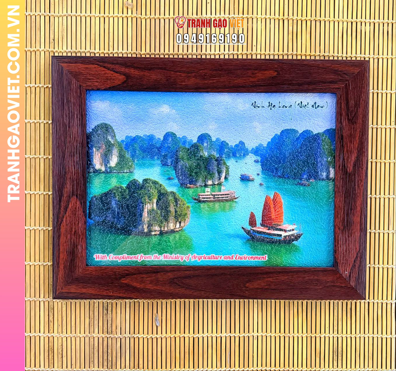 Tranh Gạo Vịnh Hạ Long là gì
