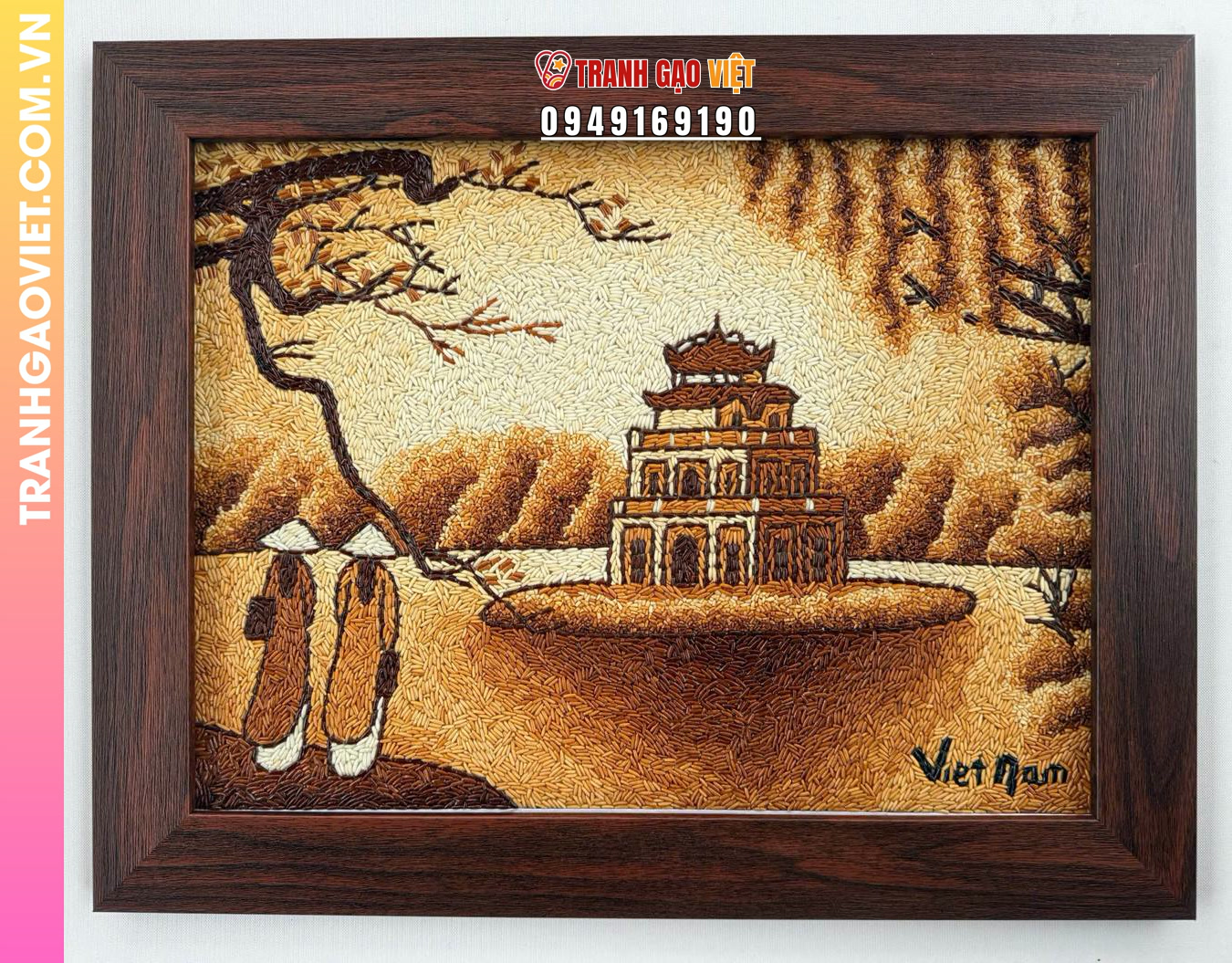 Tranh Lưu Giữ Kỷ Niệm Chuyến Đi Việt Nam là gì