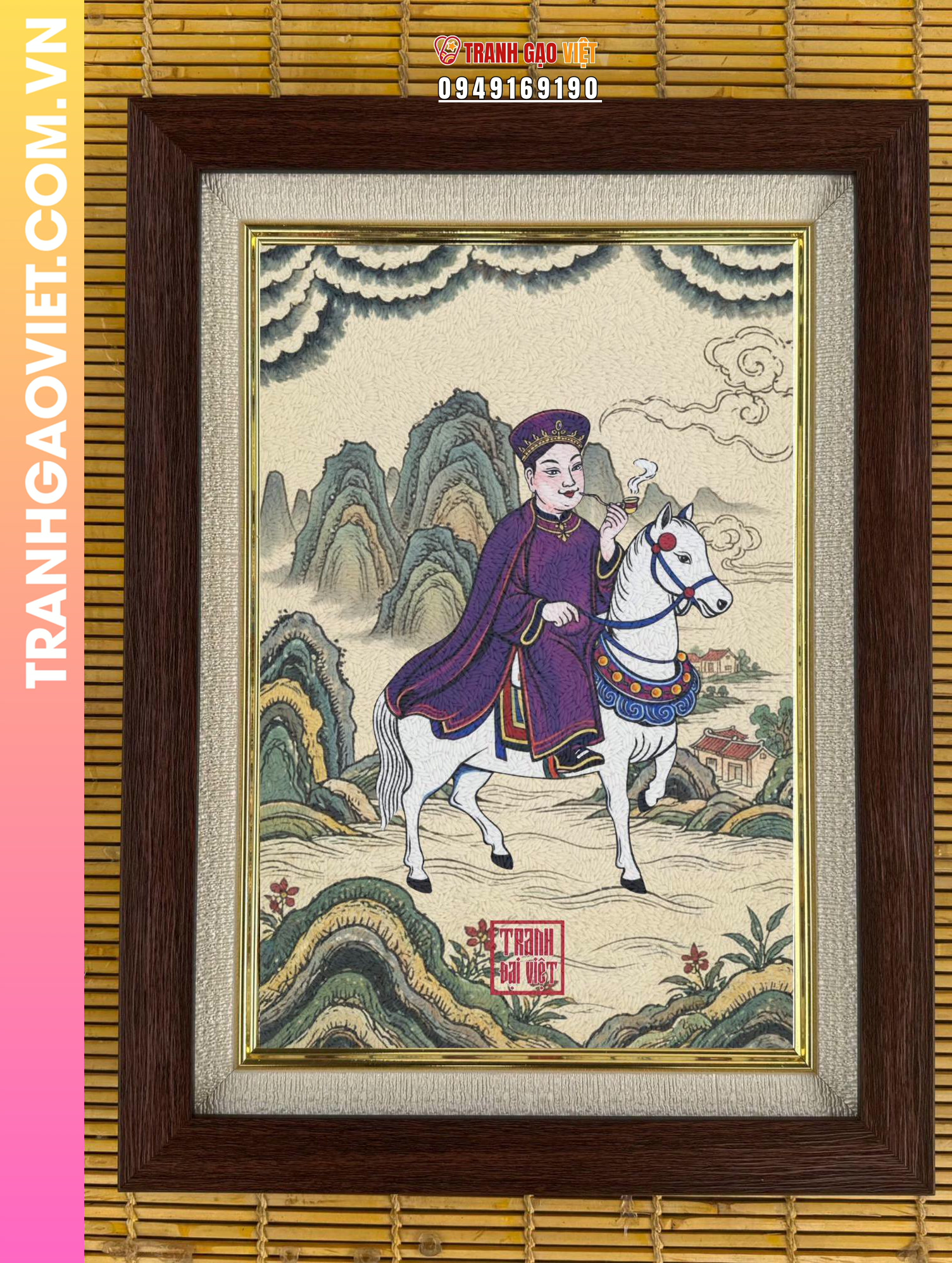 Tranh Quan Ho&agrave;ng Bảy